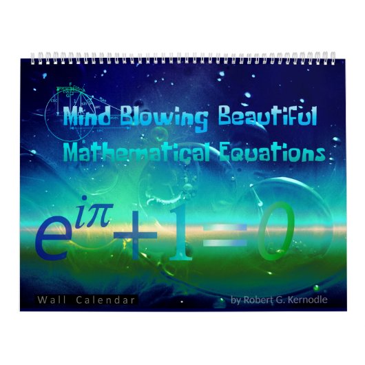 壁掛けカレンダーの美しい数学の同等化 カレンダー (カバー)