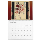 壁掛けカレンダーのUkiyo-eの日本人の最高傑作 カレンダー (1月 2027)