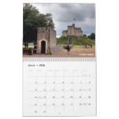 壁掛けカレンダー: ウェールズの驚異 カレンダー (3月 2026)