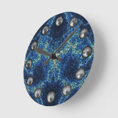 壁掛け時計の古い感覚 ラウンド壁時計 (傾斜)