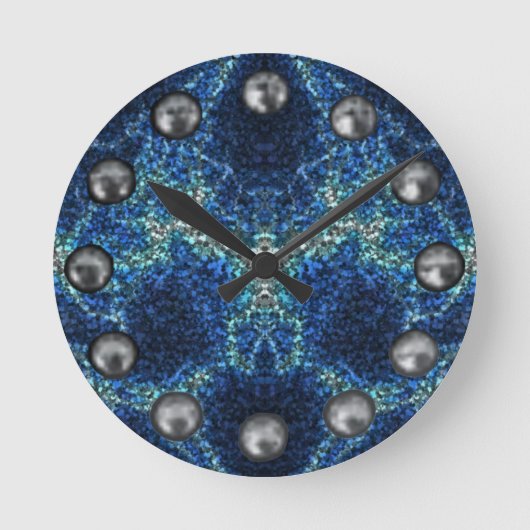 壁掛け時計の古い感覚 ラウンド壁時計 (正面)