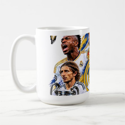 壁掛け時計 コーヒーマグカップ (左)