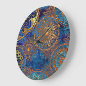 壁掛け時計 - ゴールド ラージ壁時計 (傾斜)