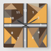 壁掛け時計 スクエア壁時計 (正面)