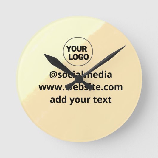 壁掛け時計 ラウンド壁時計 (正面)