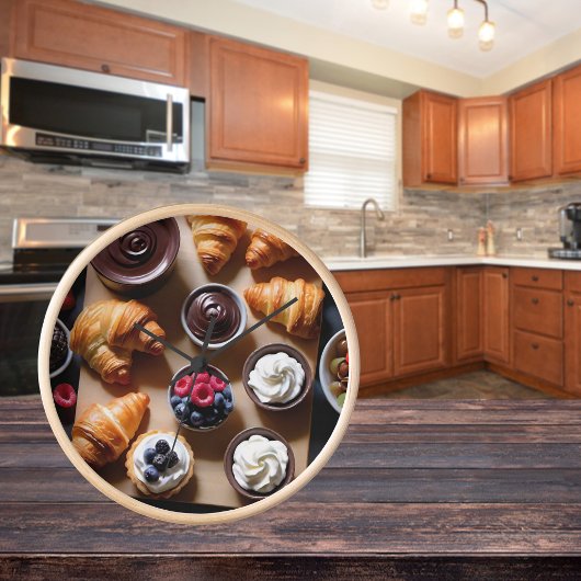 壁掛け時計、27.3 cm平方アクリル 壁時計