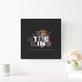 壁掛け スクエア壁時計 (ホーム)