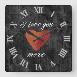 壁時計が好き スクエア壁時計