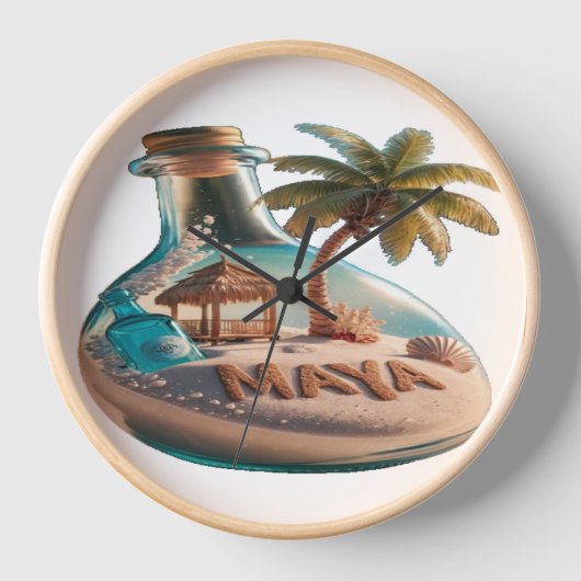 壁時計の夢、時計の生活 壁時計 (正面)