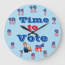壁時計の投票時間 ラージ壁時計