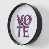 壁時計投票政治キャンペーン商品 壁時計 (傾斜)