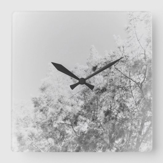 壁時計芸術およびデザインスタイル スクエア壁時計 (正面)