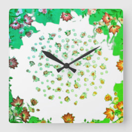 壁時計芸術およびデザインスタイル スクエア壁時計