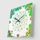 壁時計芸術およびデザインスタイル スクエア壁時計 (傾斜)