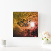 壁時計芸術およびデザインスタイル スクエア壁時計 (ホーム)