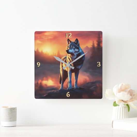 壁時計 (ホーム)