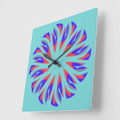 壁時計、カラーエレガントクラシック数々のデザイン スクエア壁時計 (傾斜)