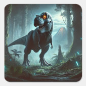 壁時計 スクエアシール (正面)