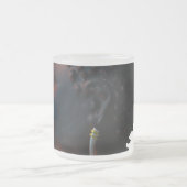 壁時計 フロストグラスマグカップ (中央)