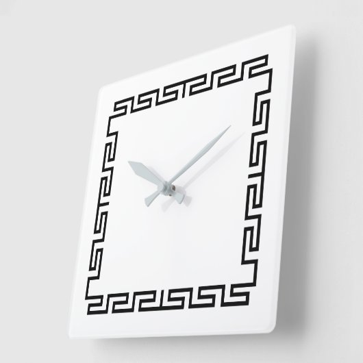 壁時計「ミコノス」 スクエア壁時計 (傾斜)