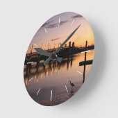 壁時計 – ライオンの橋、セントオーガスティン、フロリダ (傾斜)