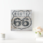 壁時計、ルート66 スクエア壁時計 (ホーム)