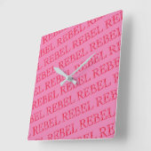 壁時計 – 反逆 (傾斜)