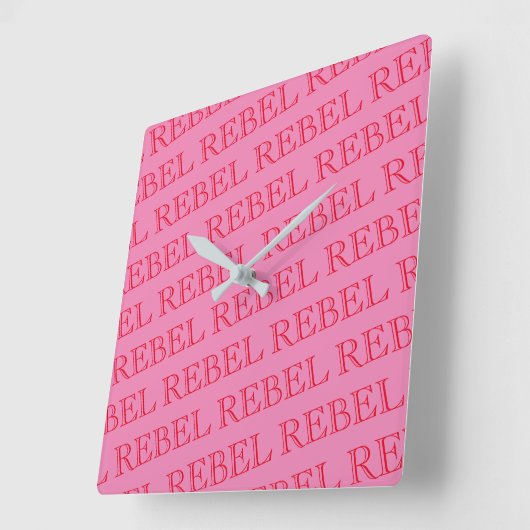 壁時計 – 反逆 (傾斜)