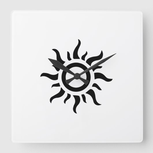 壁時計 – 日 (正面)