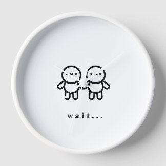 壁時計、10インチの丸型天然木製枠時計 壁時計