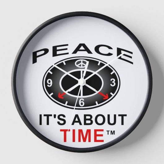 壁時計、10インチラウンド 壁時計 (正面)