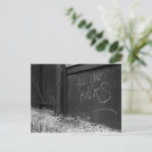 壁書の上に ポストカード (スタンド正面)