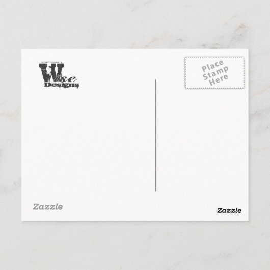 壁書の上に ポストカード (裏面)