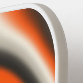 壁波要素テクスチャデザインパターン ピックルボールラケット (左詳細)