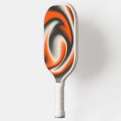 壁波要素テクスチャデザインパターン ピックルボールラケット (左)