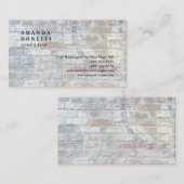 壁独占的モダントレンディーミニマリストシック 名刺 (正面/裏面)