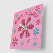 壁生まれ時計を買い物する スクエア壁時計 (傾斜)