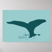 壁用クジラ ポスター (正面)