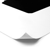 壁用ブラックバイク ポスター (角)