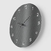 壁男らしデコ時計 ラージ壁時計 (傾斜)