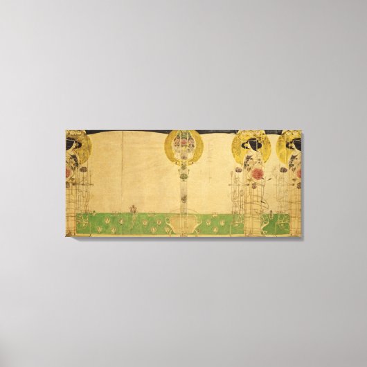 壁画のデザイン キャンバスプリント (正面)