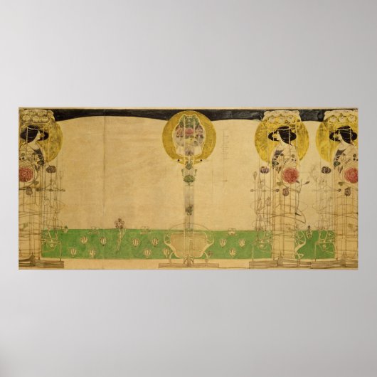 壁画のデザイン ポスター (正面)