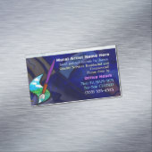 壁画アーティストグラフィックデザインレジデンシャルコマーシャル マグネット名刺 (インサイチュ)