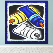 壁画アーティストグラフィックデザインDECOR 2 キャンバスプリント (インサイチュ (ウッドフロア))