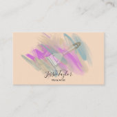 壁画アーティストデザイナーハウスペインター 名刺 (正面)