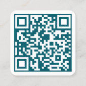 壁画アーティスト スクエア名刺 (裏面)