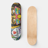 壁画アートワーク通り壁画ムラルアーバンデザイン スケートボード (正面)