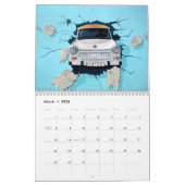 壁画アートワーク通り壁画2020 カレンダー (3月 2026)