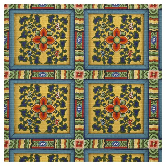 壁画伝統的織り ファブリック (見本)