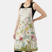 壁画開花咲く木。ヴィンテージフローラ エプロン (インサイチュ)